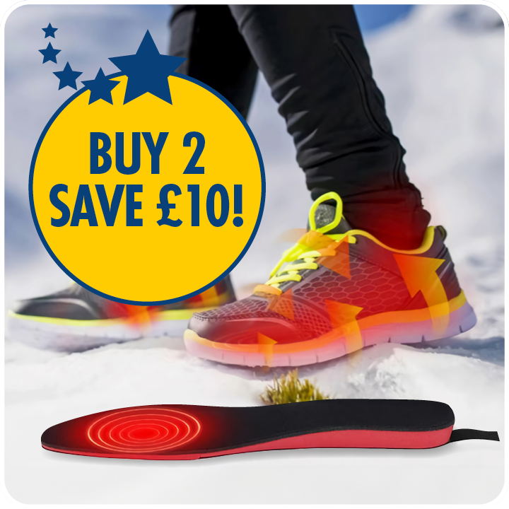 Five Star Direct Heated Insoles - Small 4.5 - 7