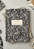 Heirloom Hidden Zebra Print Lay Flat Notebook - One Size
