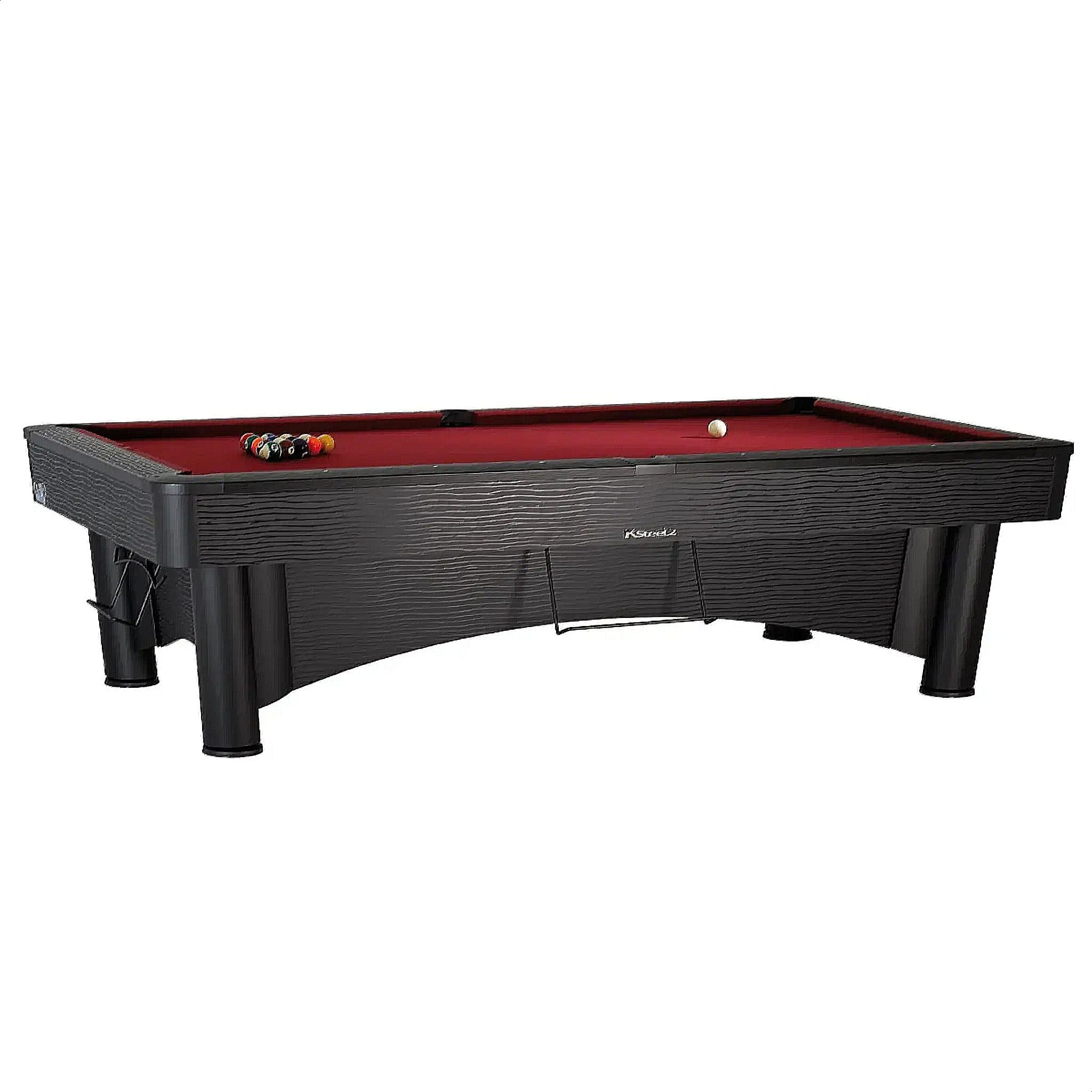 SAM K Steel Mark II Slate Bed Pool Table - 8ft & 9ft - 8ft