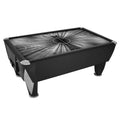 SAM Ice Track II Home Air Hockey Table - Black