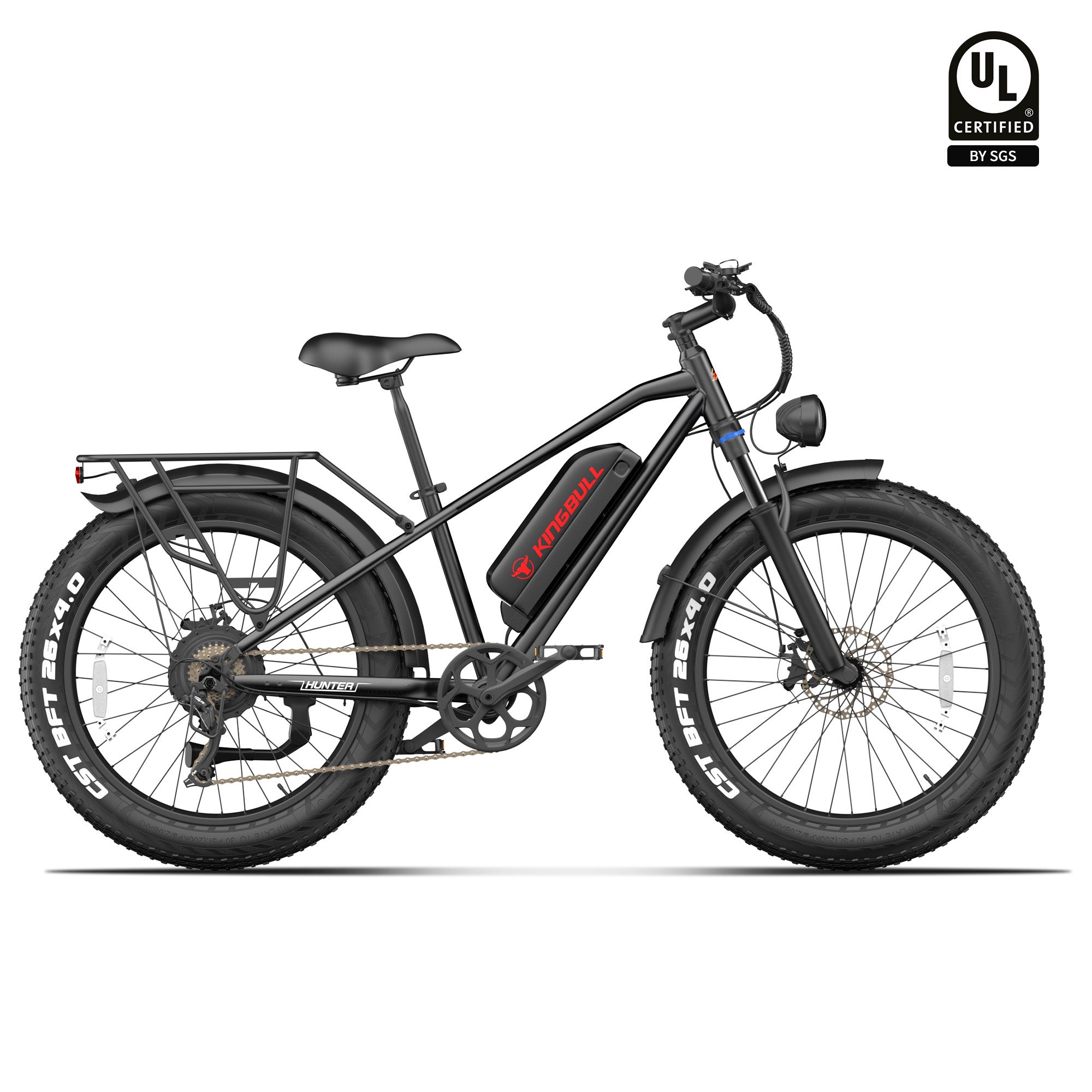 Open Box Ebikes - Kingbull Hunter2.0S (Black) - Grade B