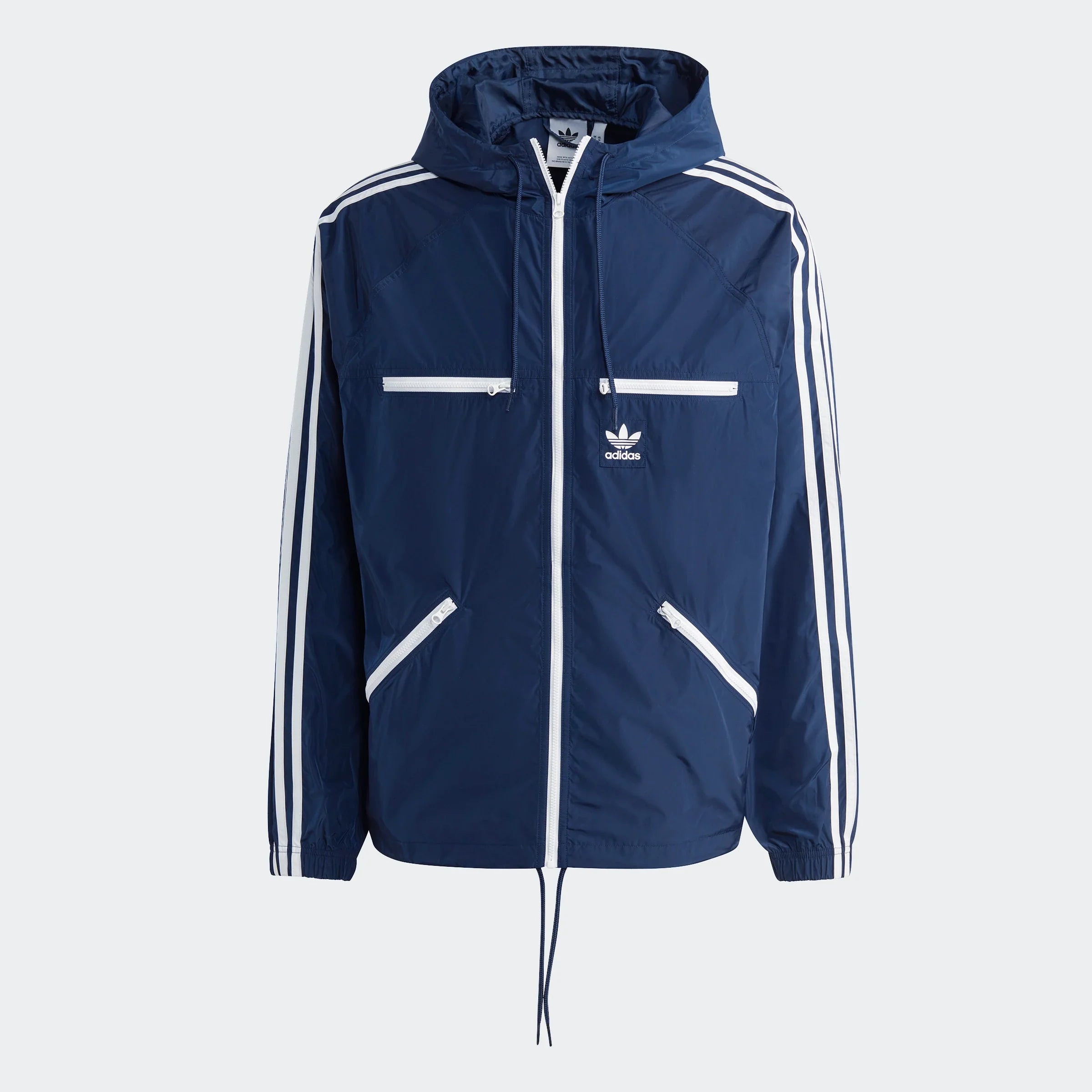 Adidas Classics Windbreaker - Night Indigo / White - M