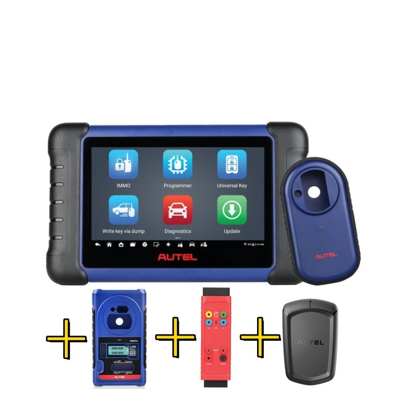 Autel MaxiIM IM508S Key Fob Programming Tool | US Version with Local Warranty & Support - Autel MaxiIM IM508S + XP400PRO+APB112+GBOX3