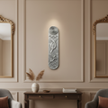 Egyptian Abstract Wall Art - Silver