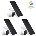 Google Nest Cam (Battery) + Wasserstein Solar Panel Bundle | Made for Google - 3-Pack