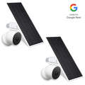 Google Nest Cam (Battery) + Wasserstein Solar Panel Bundle | Made for Google - 2-Pack