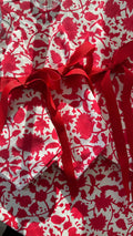 CRANBERRY BLOSSOM NAPKINS