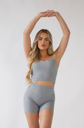 Second Skin Tank Bra - Urban Grey - L