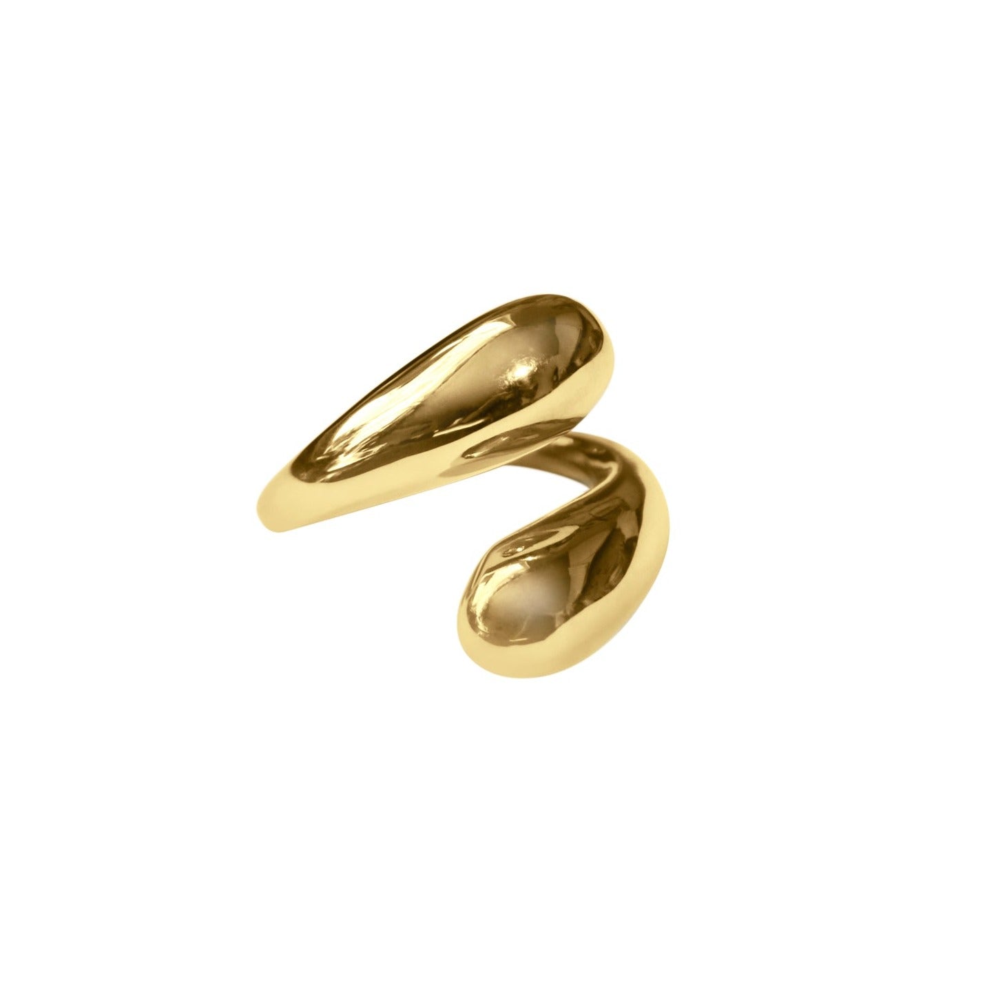 Tejo Wrap Ring - 7 / Silver