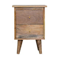 Oak-ish Bedside