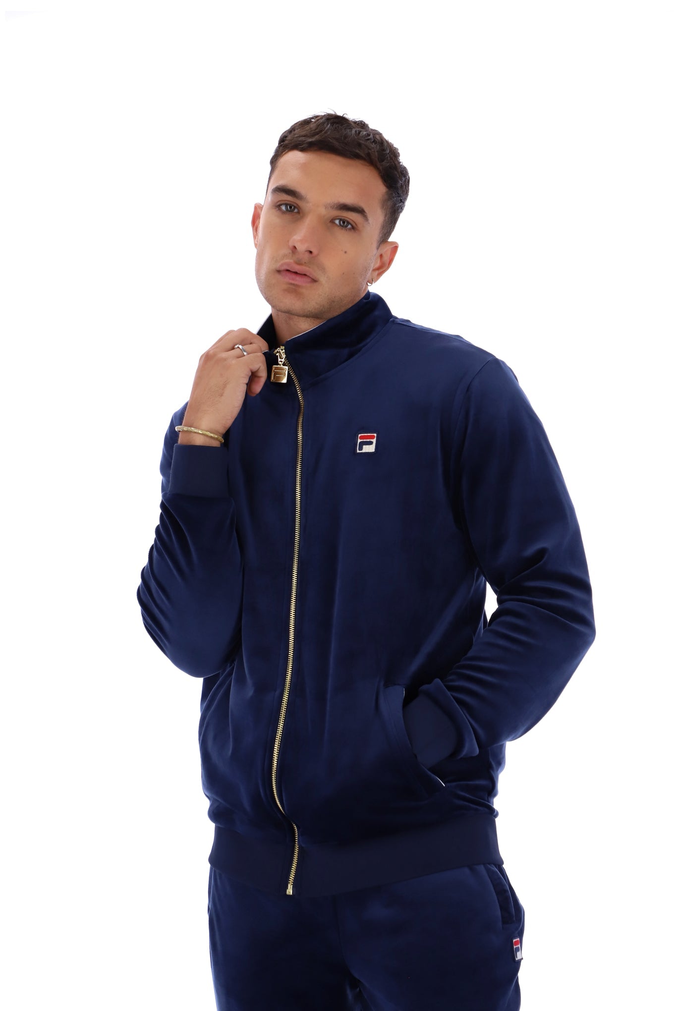 Irving Velour Track Top - XS