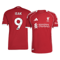 ISAK #9 Liverpool Home Player Version Soccer Jersey 2025/26 - 2XL