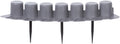 Prosper Plast Ipal7-s443 405 x 6 cm Palisadengarten - Grau (8 Stück)