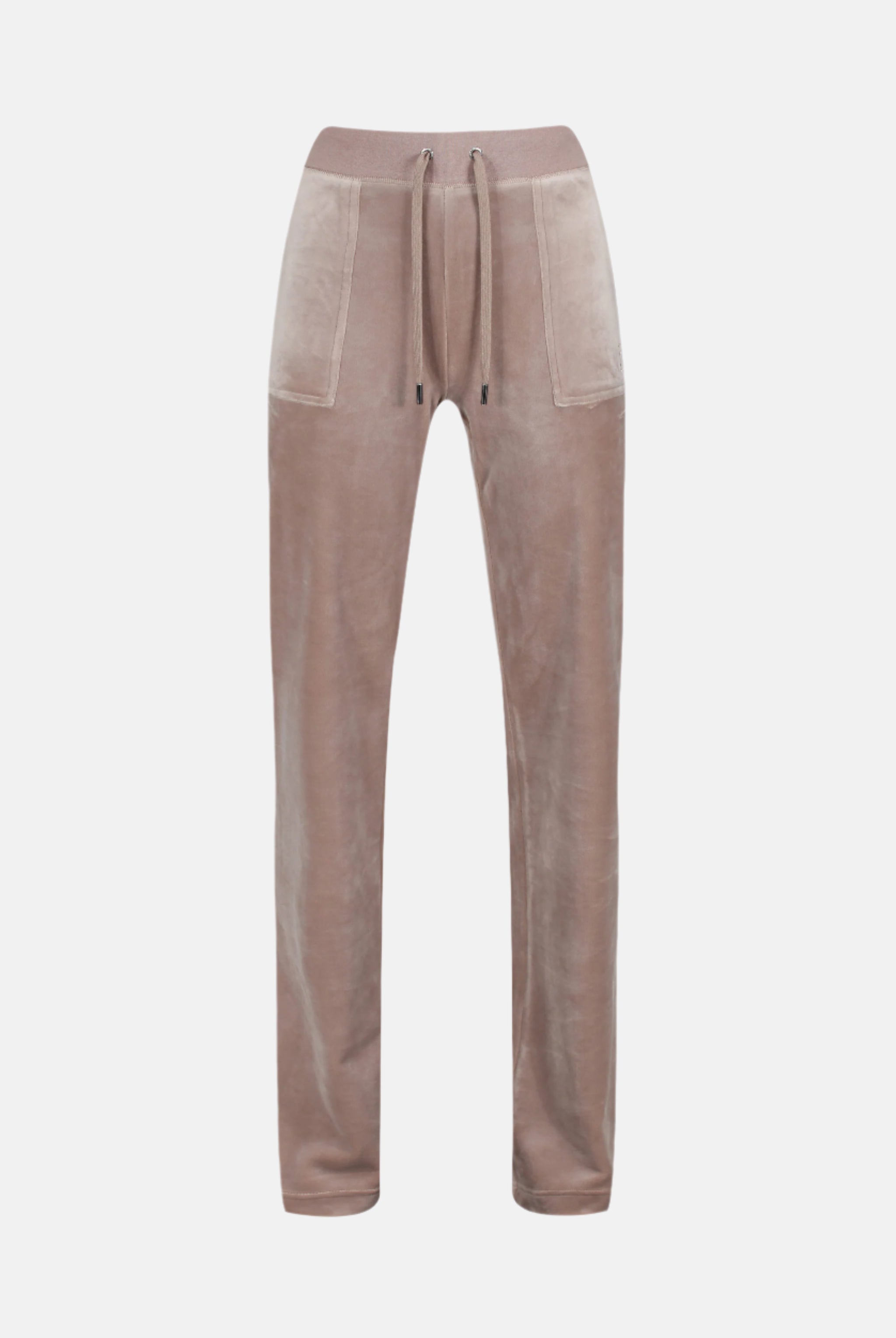 WARM TAUPE CLASSIC VELOUR DEL RAY POCKETED BOTTOMS - S / Beige