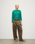 Honor Bright Green Superfine Cashmere Cardigan - XS