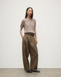 Honor Light Brown Superfine Cashmere T-Shirt - XS