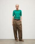 Honor Bright Green Superfine Cashmere T-Shirt - XS