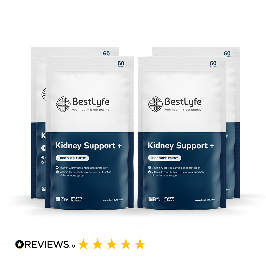 Kidney Support+ - 60 capsules - Buy 3 Get 1 Free £18.71/each