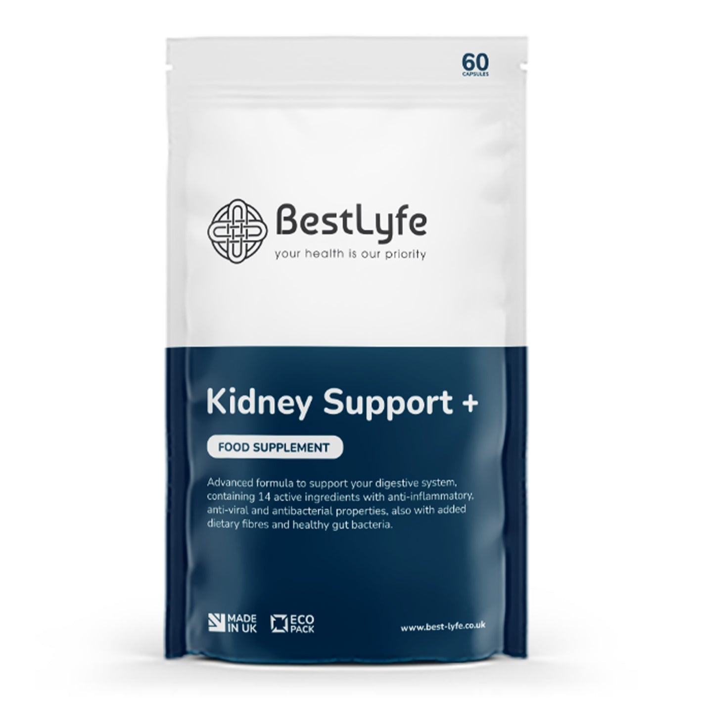 Subscription Bestlyfe Kidney Support+ - 1 Month Supply - £20.95