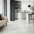 Kulta Ivory Birch Plank Glue Down LVT Flooring