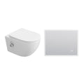 HOROW HB-L01U Dusch-WC - WC & Spiegel Set