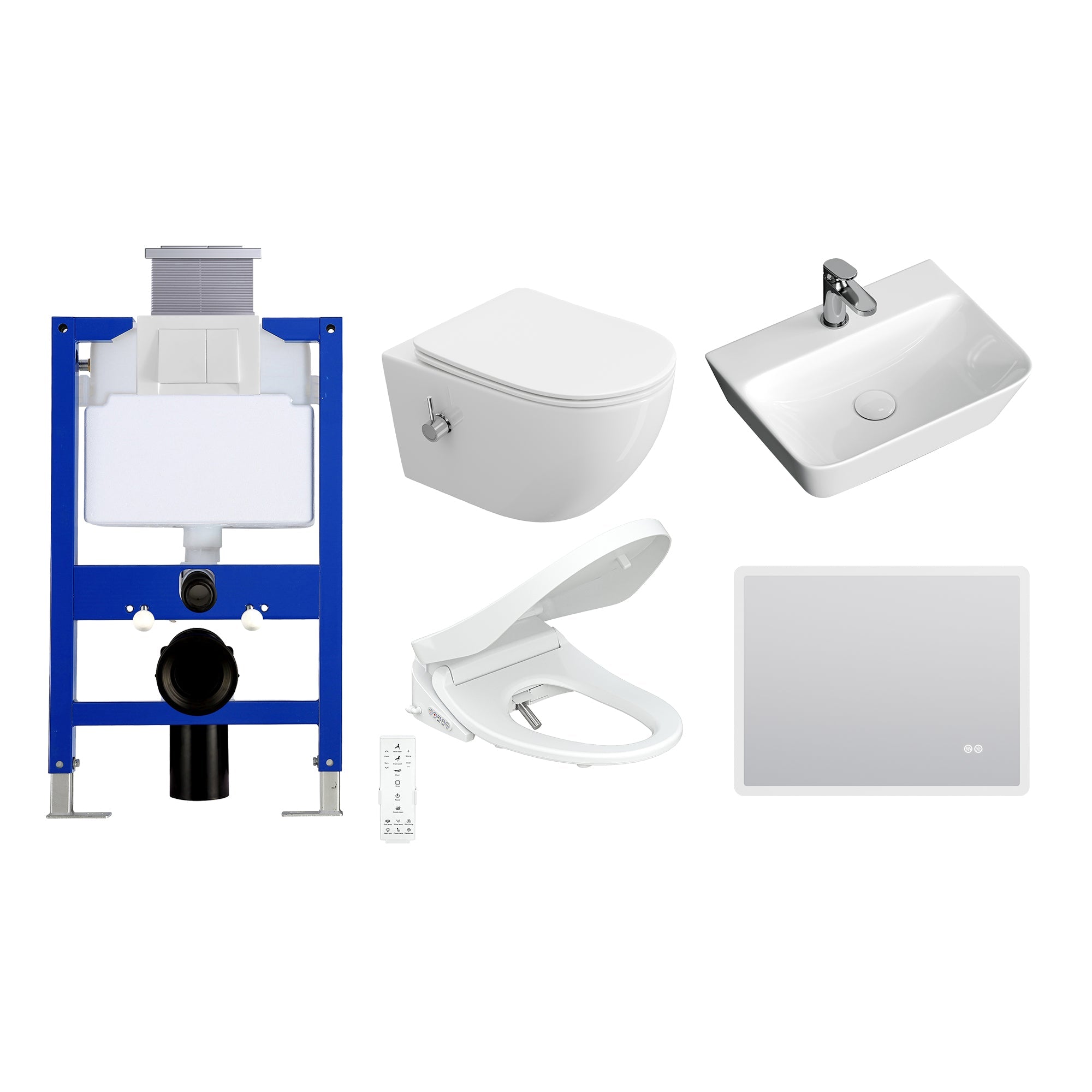 HOROW HB-L01U Dusch-WC - Ultimatives Paket