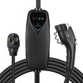 Lectron Level 2 EV Charger - ETL Certified, 240V, 40 Amp, NEMA 14-50 Plug, 16 ft Extension cord & J1772 Cable- Portable Electric Car Charger for