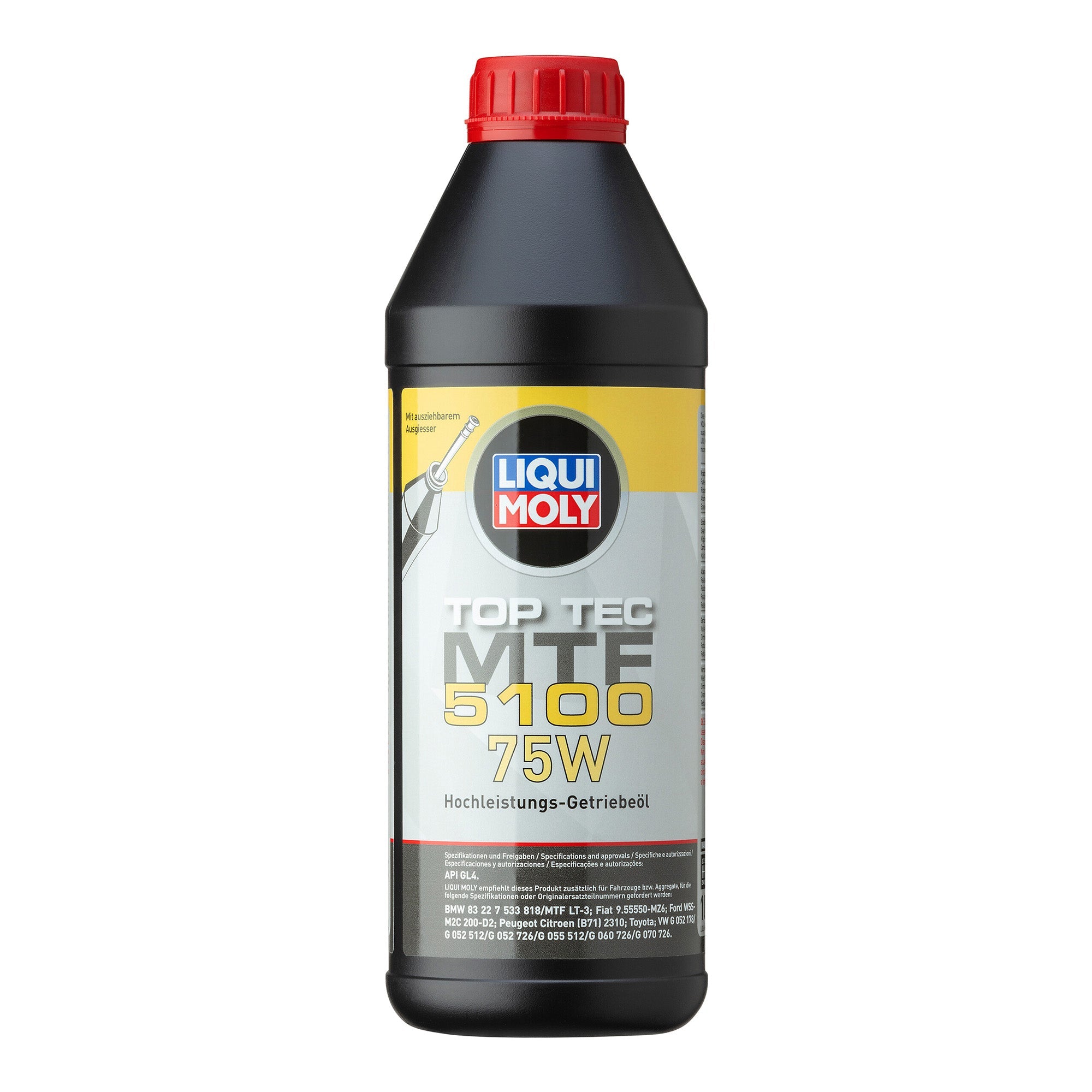 Liqui Moly 20842 Top Tec 5100 75W Manual Transmission Fluid - (1 Litre)