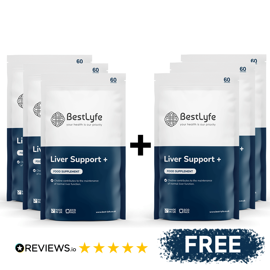 Liver Support+ 60 capsules - Buy 3 get 3 Free £12.48/each