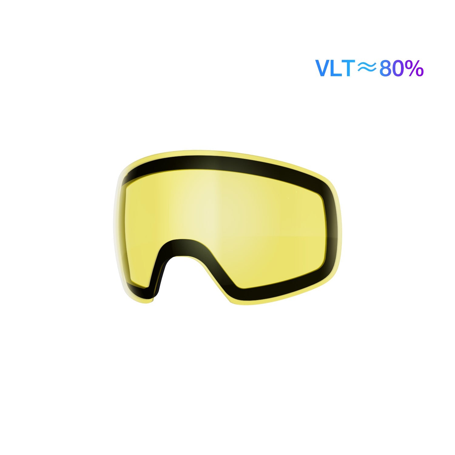 Passion M3 Replacement Lens - Ultra-HD Yellow Mirror Lens