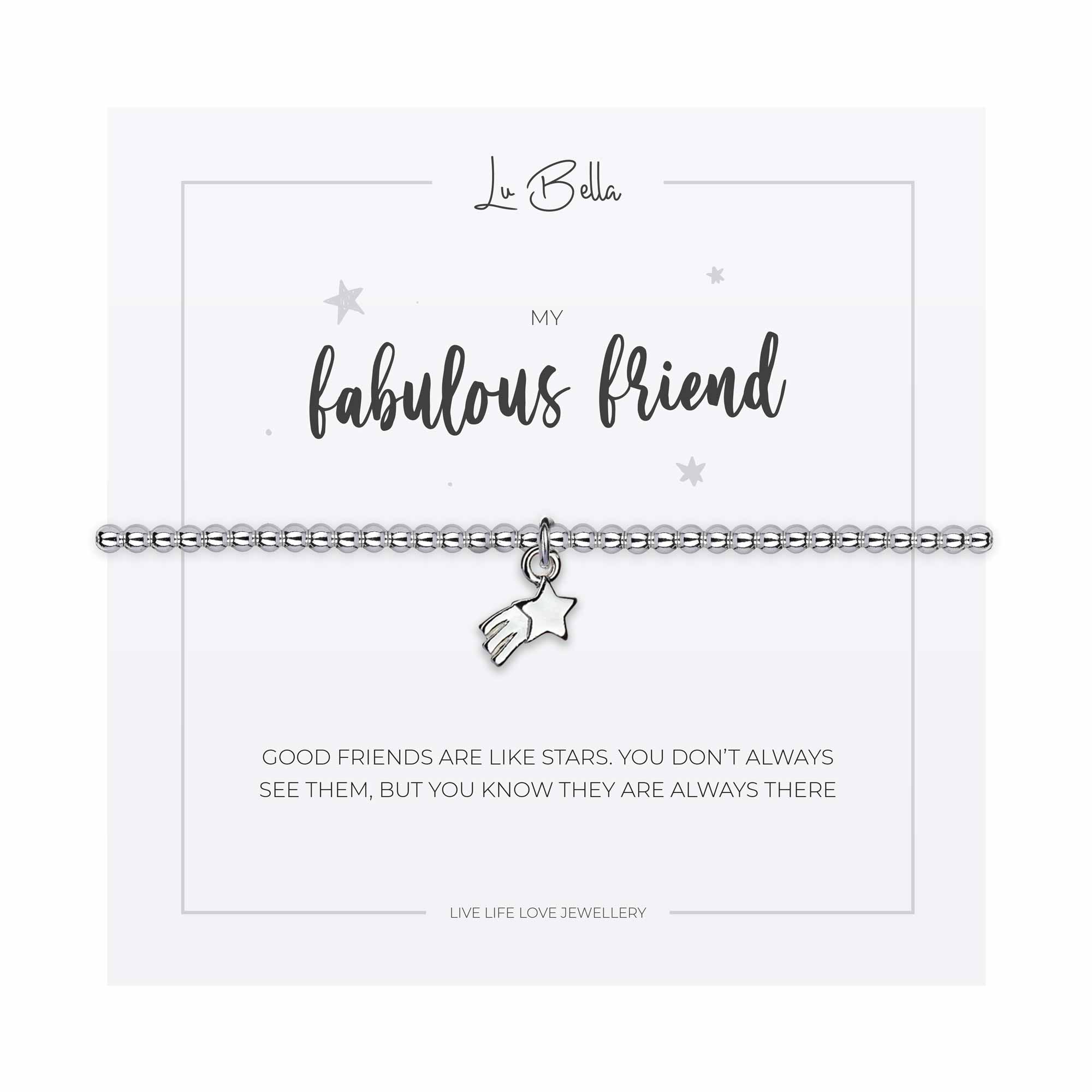 Fabulous Friend Sentiments Friendship Bracelet - Bracelet
