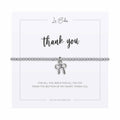 Thank You Sentiments Friendship Bracelet - Bracelet