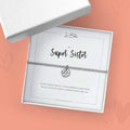 My Super Sister Sentiments Friendship Bracelet - Bracelet & Gift Box