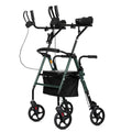 MT-8151 Dual-Brake Upright Walker 8" Wheels Refurbished - Green