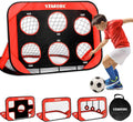 Kids Portable 3 in 1 Soccer Net for Indoor Outdoor Play