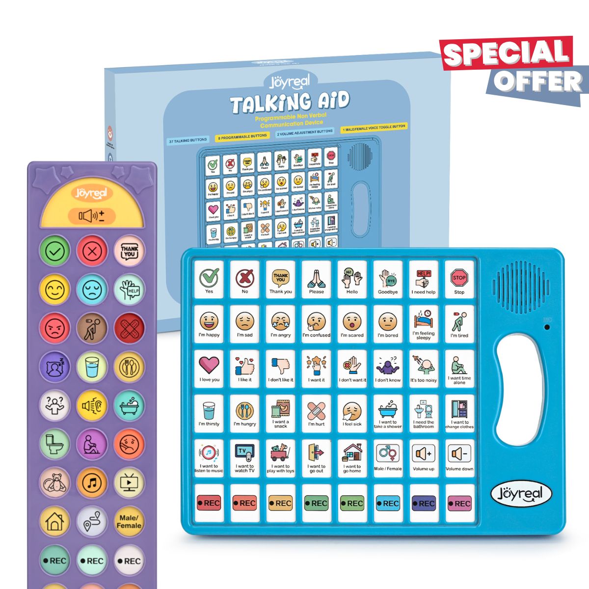 ChatMate AAC Set - Plus AAC Devices X Communication Board Complete Set