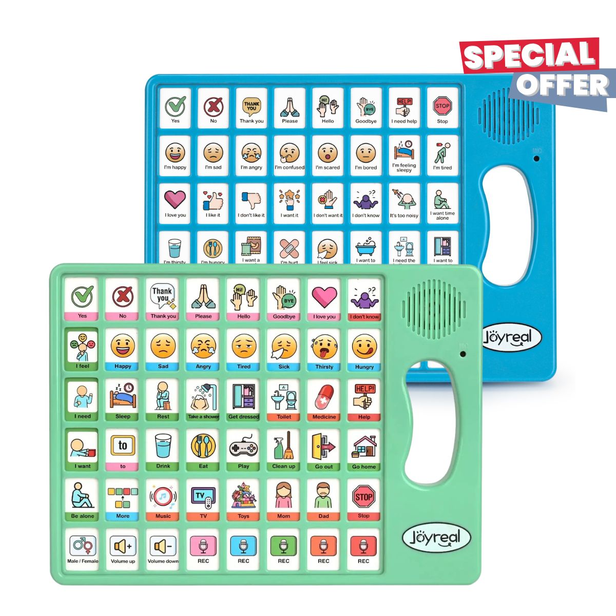 Words-to-Sentences Duo, Basic & Sentence-Building AAC Boards for Speech Delay