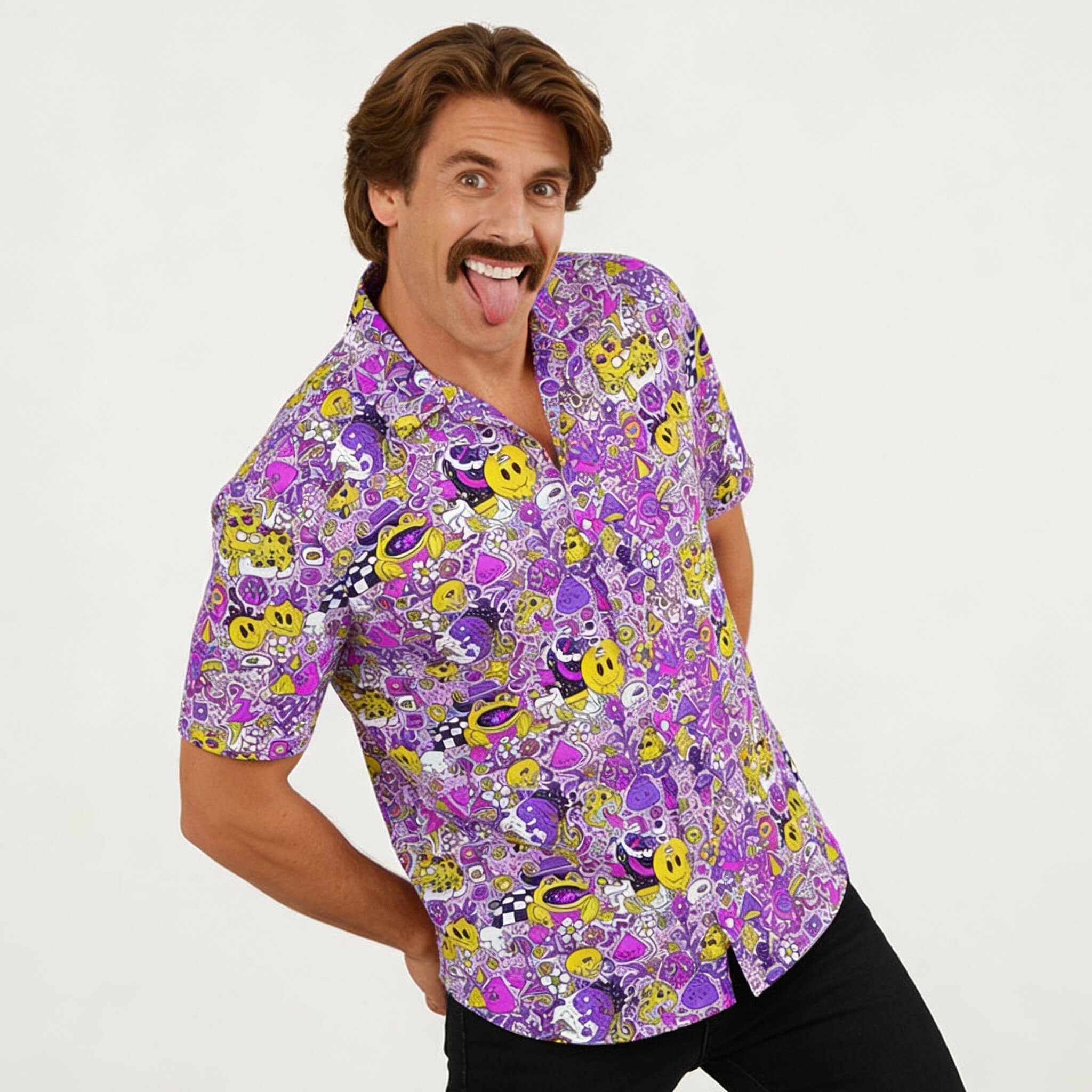 Magical Psychedelic Shirt - S / No Thanks
