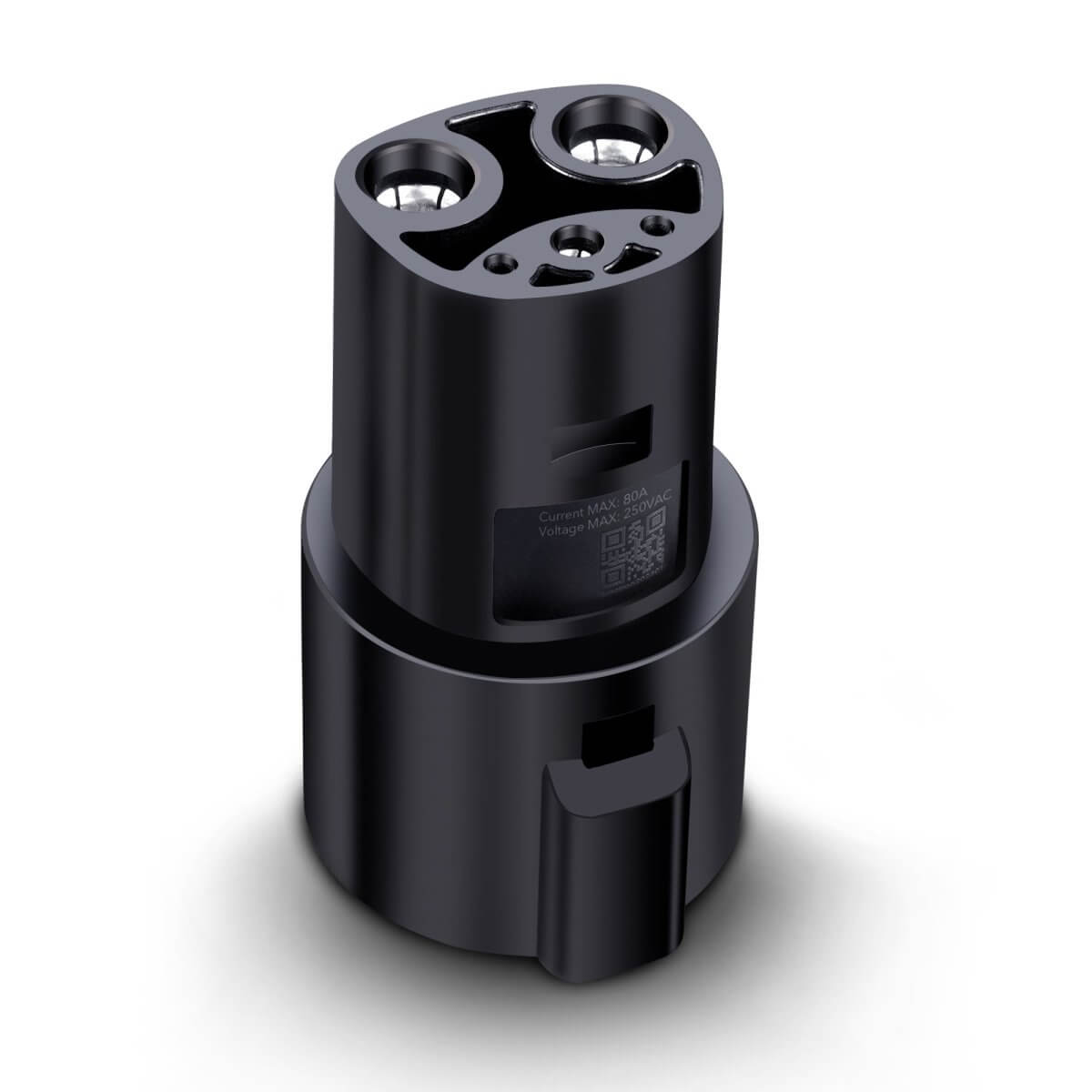 Lectron J1772 to Tesla (NACS) EV Adapter | 240V | 80 Amp