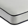 White Cloud Damask Dual side Dual life Flattop Foam Free Kids Value Spring Mattress - European Single (90cm by 200cm)