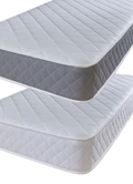 Diamond Cooltouch Plush Essential Foam Free Pinna-Coil Bonnell Innerspring  Mattress - White / European Double (140cm by 200cm)