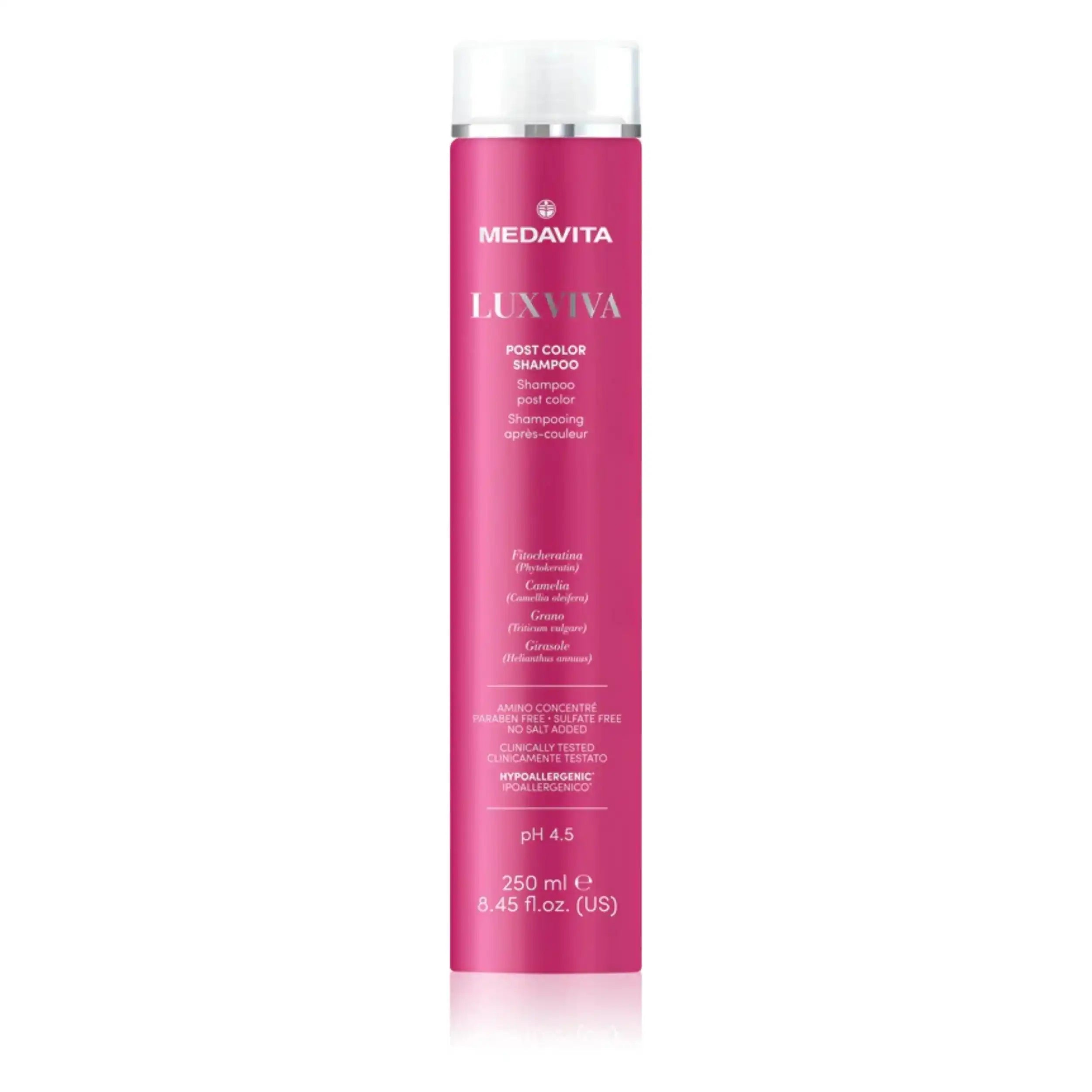 Medavita Luxviva Shampoo post color 250ml - Per capelli colorati