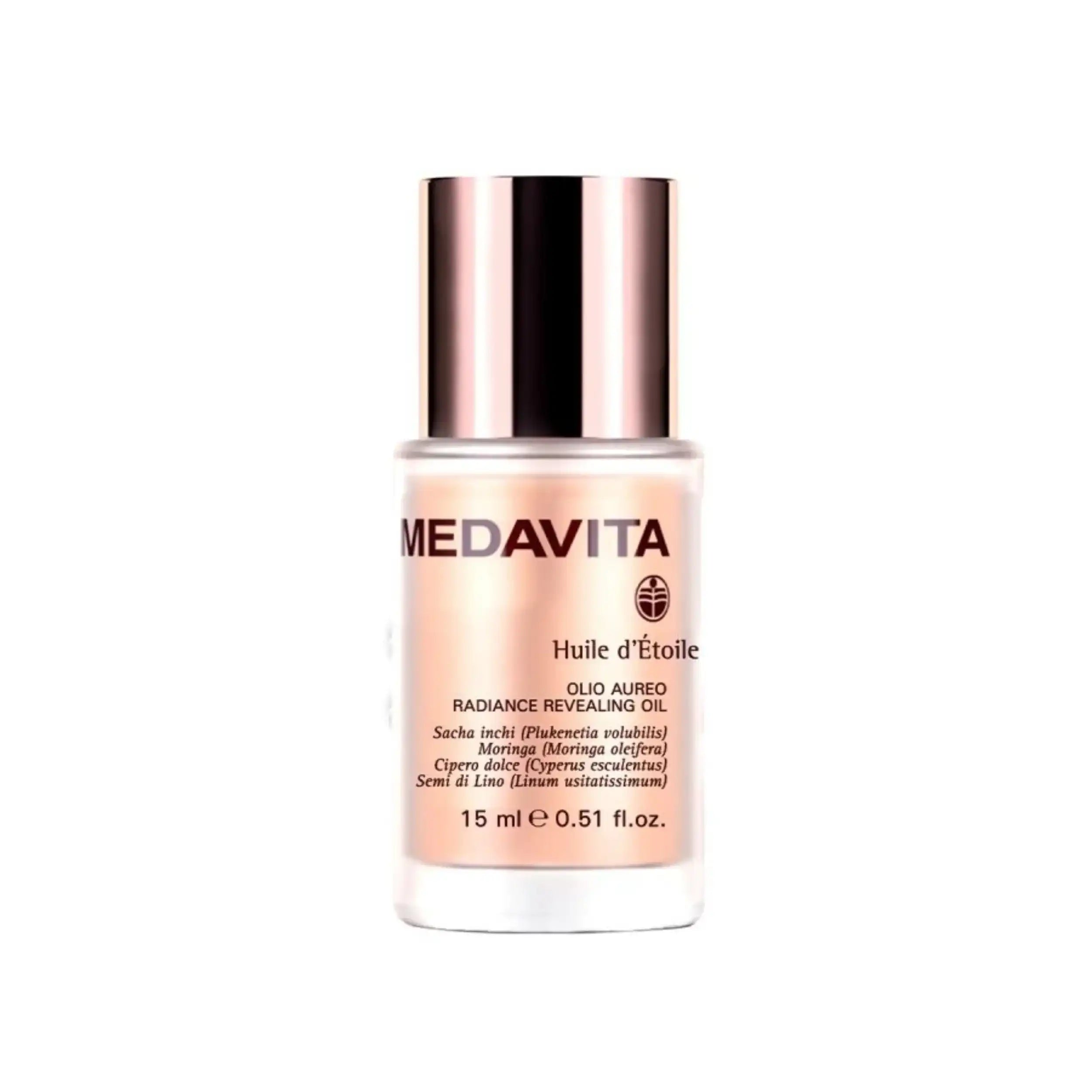 Medavita Huile D'etoile Olio Aureo 15ML - Olio illuminante per tutti i tipi di capelli
