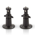 Wasserstein Adjustable Metal Wall Mount for Arlo Pro / Pro 2 / Pro 3 / Pro 4 & Ultra / Ultra 2 - 2 Pack / Black