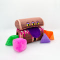 Mimic Chest Puzzle Plush Dog Toy - Medium / Large - Medium / Large