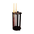 Buffalo Deluxe Round Cue Stand For 9 Cues - Black