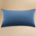 Musselin Kissenbezug 40x80 cm - Blau