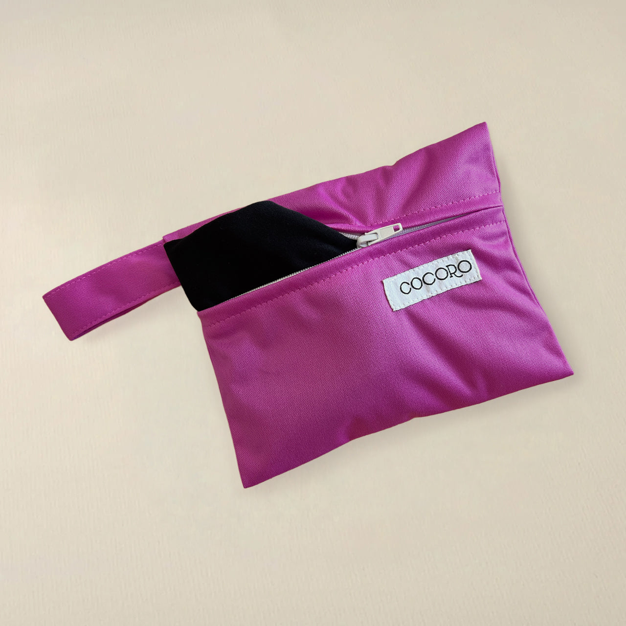 Neceser Impermeable para Bikinis y Bragas Menstruales - Fucsia