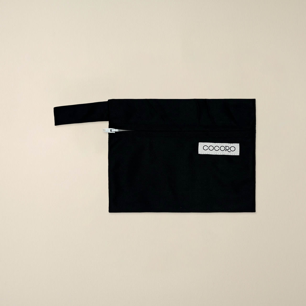 Neceser Impermeable para Bikinis y Bragas Menstruales - Negro