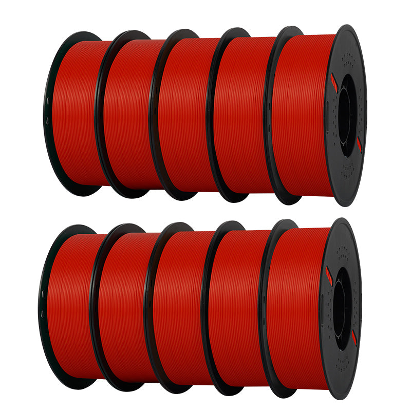 【2KG Pack】Red PLA 3D Print Filament (FRESH) - EU Warehouse / 10KG